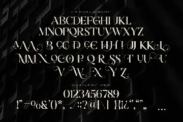 Bromolek - Luxury & Elegant Ligatures Serif font