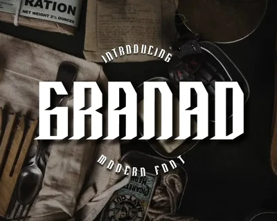 Granad font