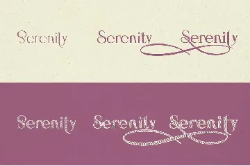 Noble Serenity - Elegant Wedding Typeface font