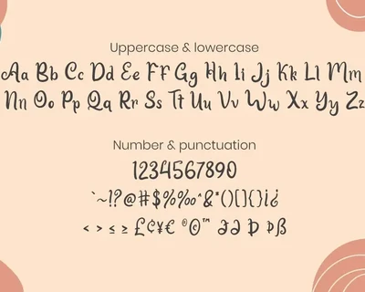 Halaman - Handwritten Font