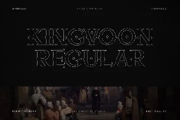 Kingvoon Medieval Business Font