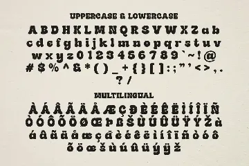 Early Quake - Modern Retro Serif font