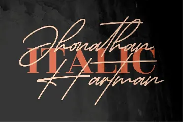 Jhonathan Hartman Signature Font