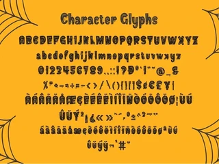 Haunted Brick - Decorative Font