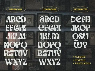 Sunwish Maverick - Experimental font