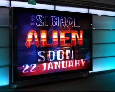 Alien Space font