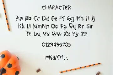 Halloween font