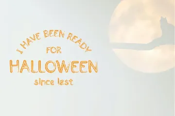 Halloween font