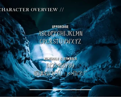 Wintertide - Typeface font