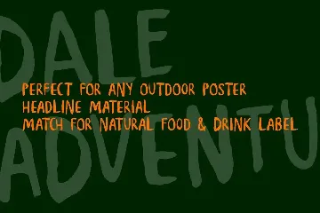 Dale Adventure - Exploration Font