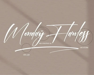 Manthilde Konttera Modern Signature Font