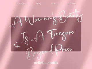 Agatha Putri Signature Font