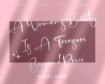 Agatha Putri Signature Font