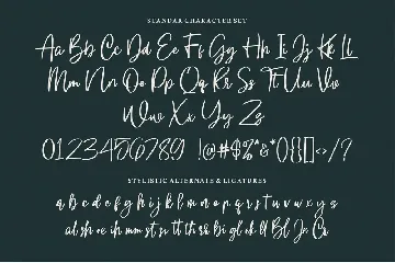 Gloryouss | Handwritten Font