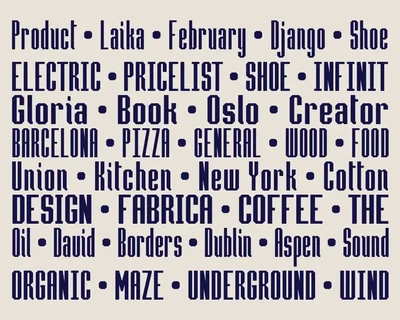 Hammerhead Typeface|Industrial Condensed Font