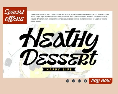 Roosterz | Unique Handlettered Display Font