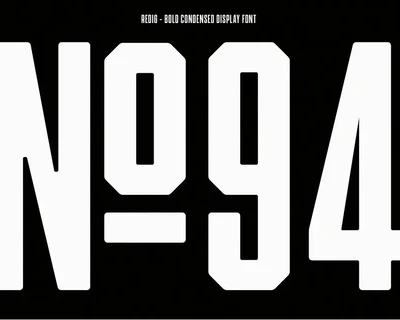 Redig font