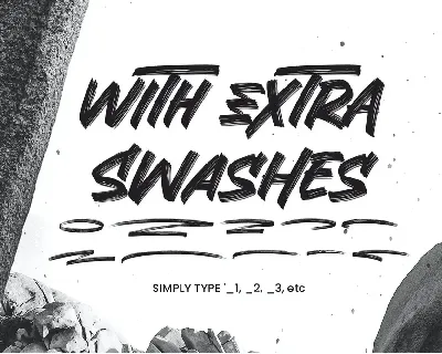 Granesta - Freestyle Brush font