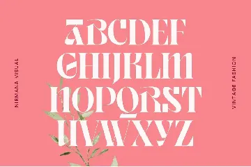 Vintage Fashion - Logo Font