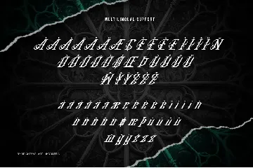 Klausers - Blackletter font