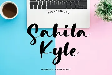 Sahila Kyle Handwritten Font