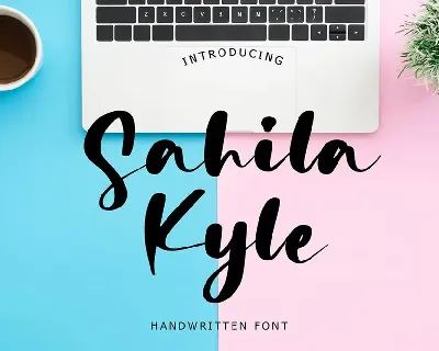 Sahila Kyle Handwritten Font