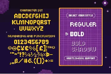 Broken Console font