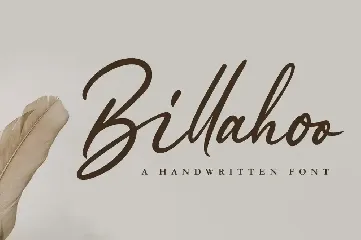 Billahoo - Fashion Font