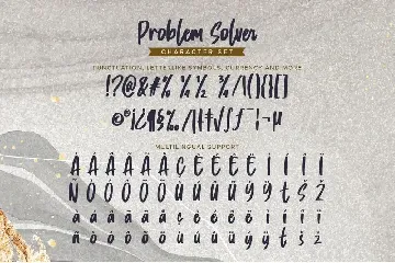 Problem Solver - Playful Display Font