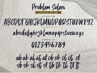 Problem Solver - Playful Display Font