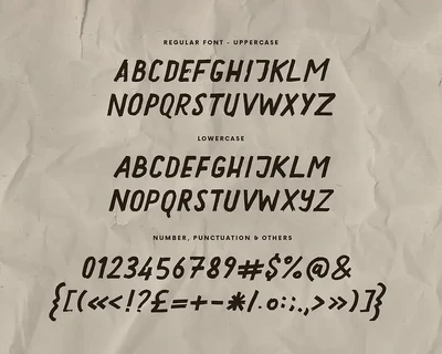 Fight King Brush & SVG Font