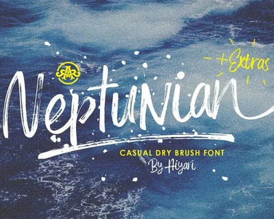 Neptunian font