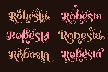 Robesta font