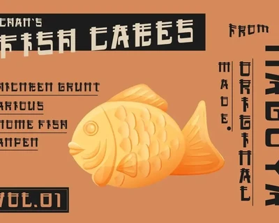 Kitetsu Faux Japanese Font