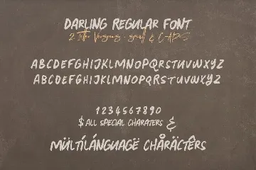 Darling - Handwritten Font