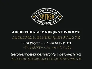 Smithsonian Font