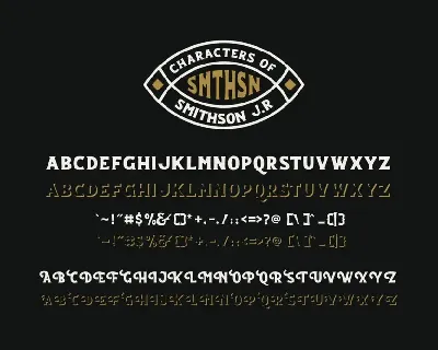 Smithsonian Font