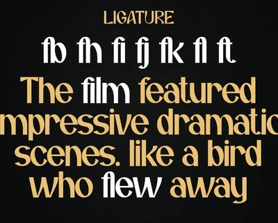 Carqu - Modern Decorative Font