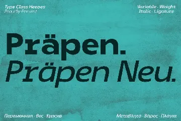 Prapen Font