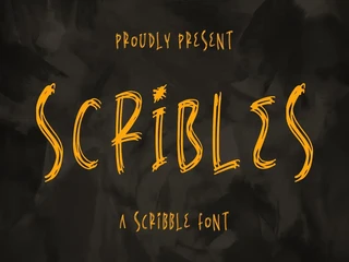 Scribles A Scribble Font