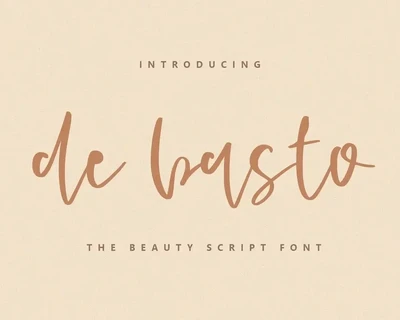 De Basto - A Beauty Script Font