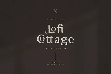 Lofi Cottage - Rustic Sans Serif font