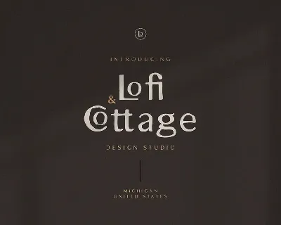 Lofi Cottage - Rustic Sans Serif font