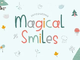 Magical Smiles font