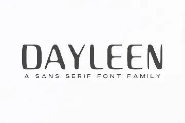 Dayleen Sans Serif Font Family