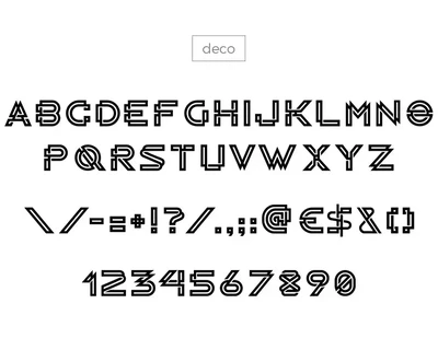 RADON monogram logo FONT