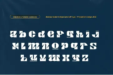 Biudazp font