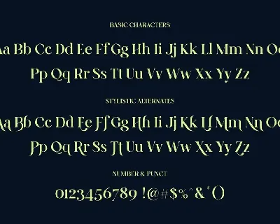 Rinoch | Serif Typeface font