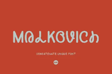 Malkovich font