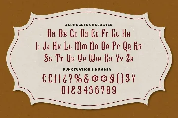 Akoher - Ornamental Font